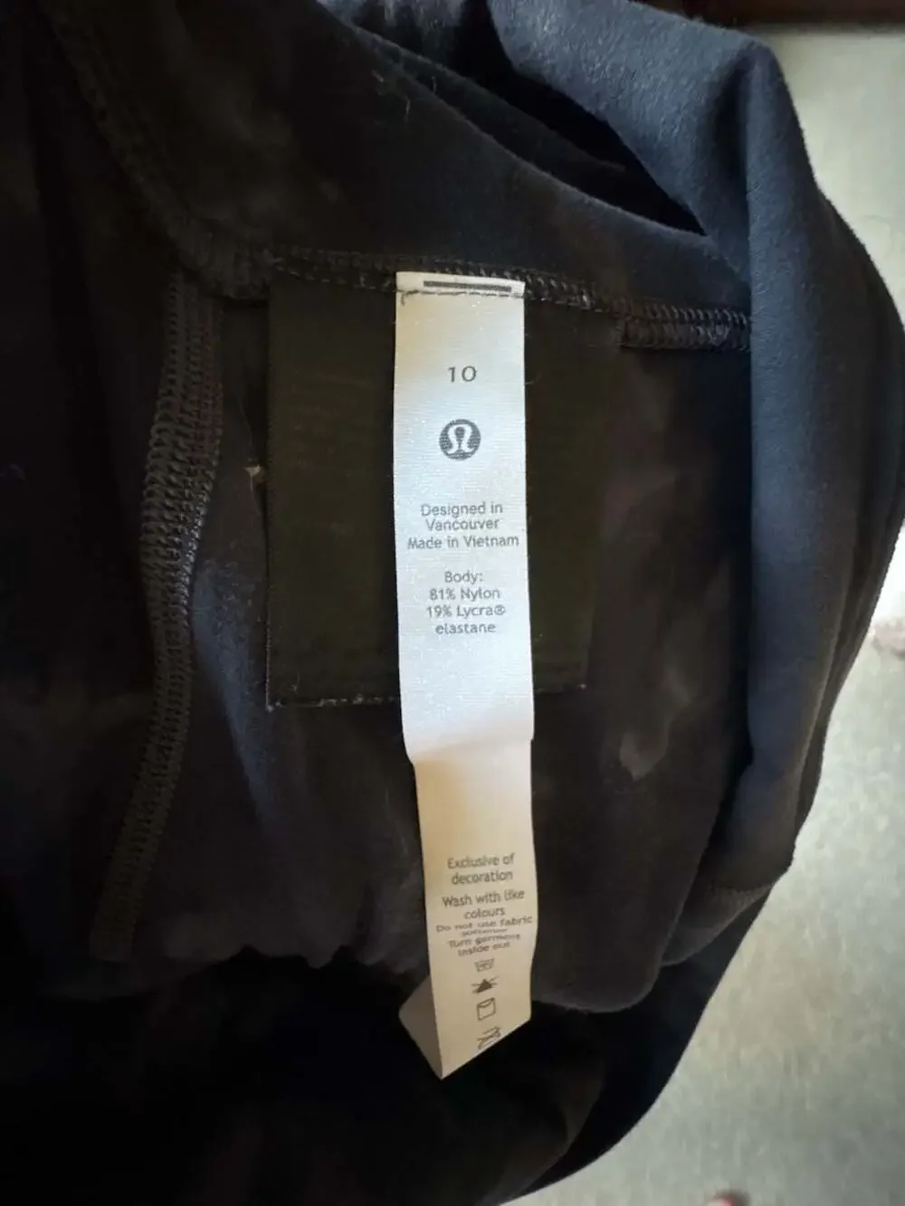 lululemon Align High-Rise Jogger in Diamond Dye Black Graphite Grey